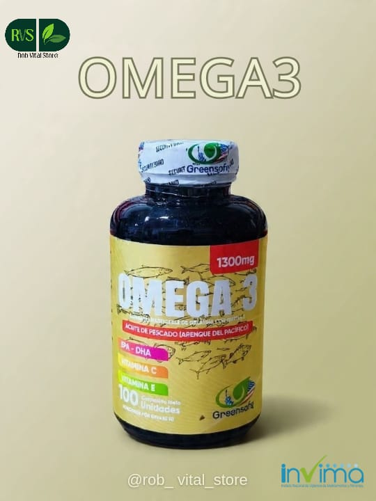 OMEGA 3 INVIMA X 100 SOFTGELS Greensofg