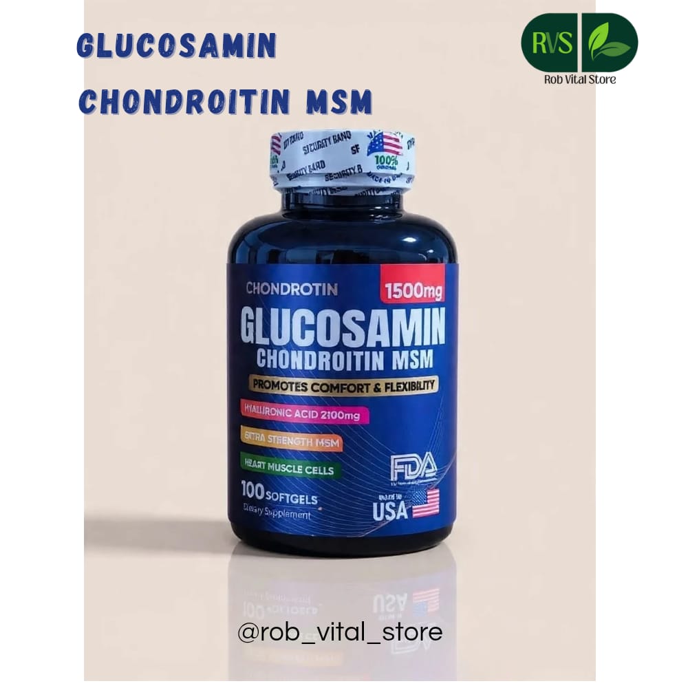 Glucosamin + Condroitin MSM  x  100 Softgel