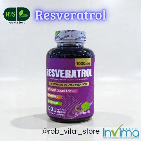 resveratrol con registro invima x 1 und