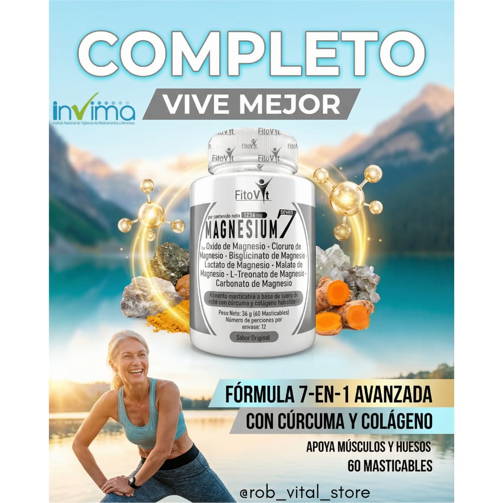 Magnesium7 X 60 Und Fitovit