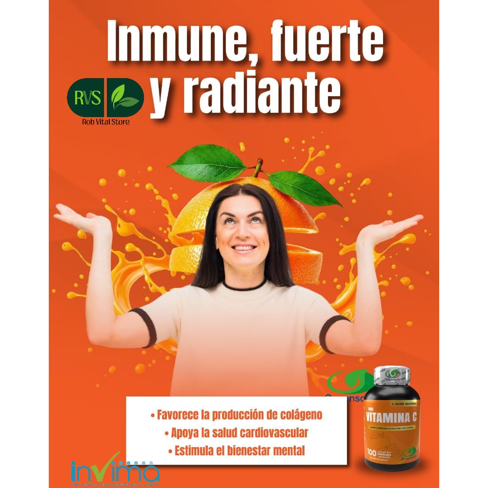 Vitamina C x 100 Cap Softgel