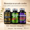 Combo NAD + Ashwagandha + Resveratrol