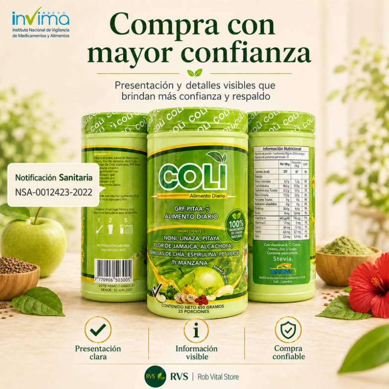 Fibra Coli x 450 gr
