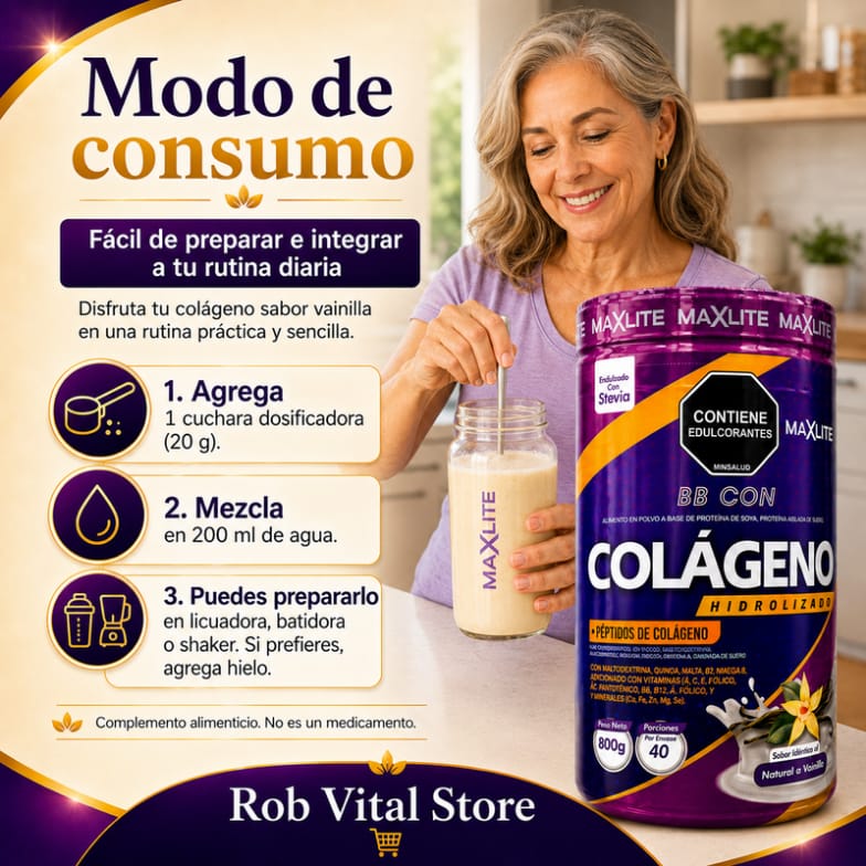 Colageno Maxlite X 800 GR