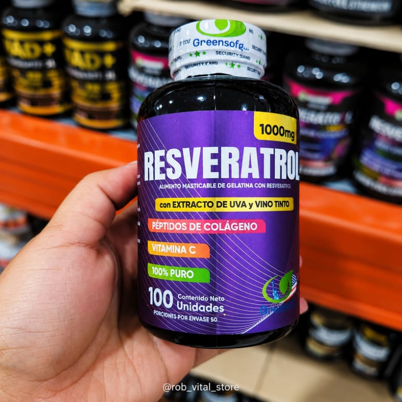 Resveratrol 3 Frascos Greensofg