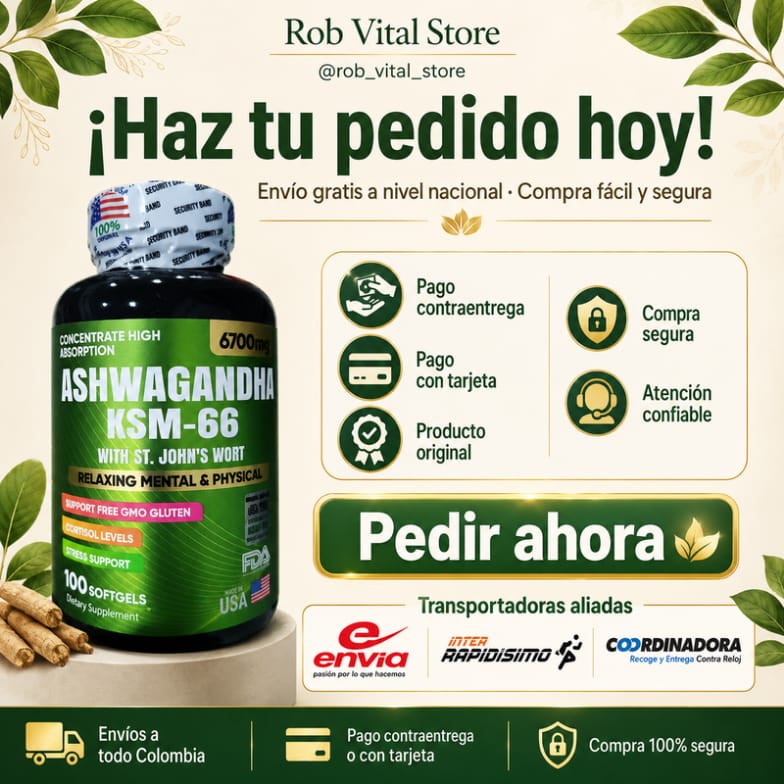 Ashwagandha original KSM66 x100 softgels