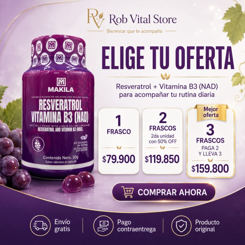 RESVERATROL CON VITAMINA B3