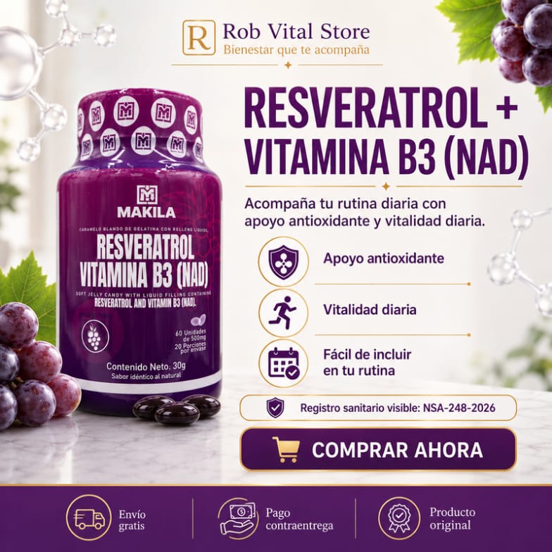 RESVERATROL CON VITAMINA B3