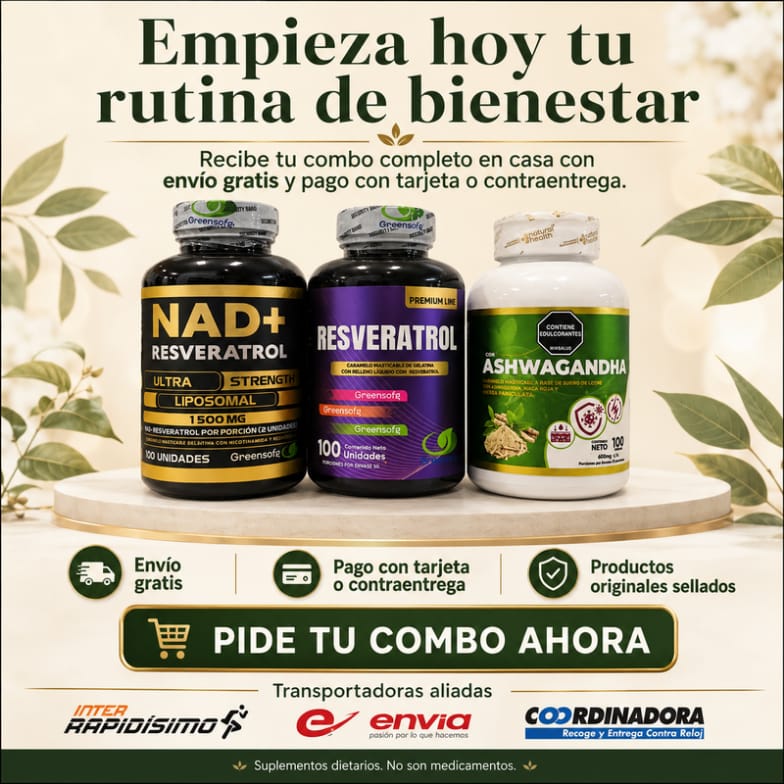COMBO 360 NAD + ASHWAGANDHA + RESVERATROL