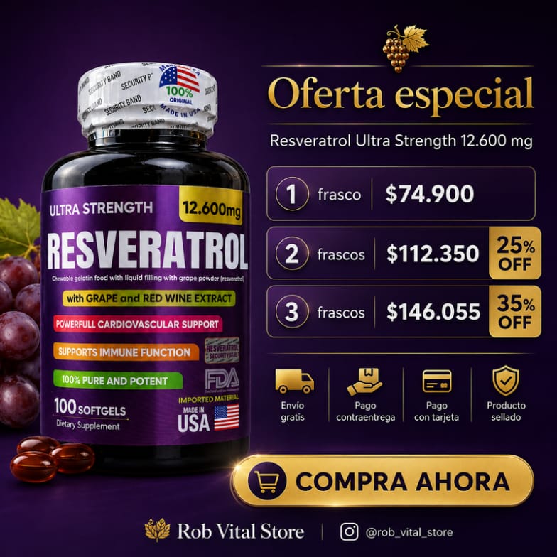 Resveratrol x 100 softgels